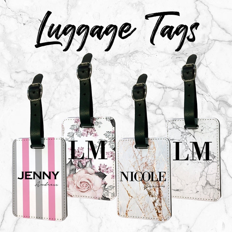 LIVE x MAINTAIN Personalized Luggage Add Your Name or