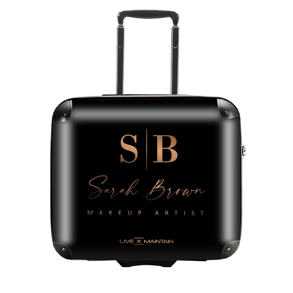 Personalised Makeup Beauty Aesthetics Signature Business Suitcase