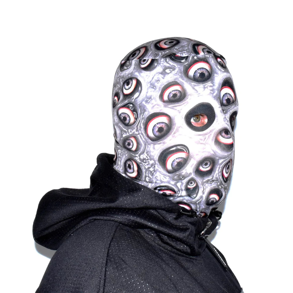 Eyeball All Over Halloween Mask Faceskin LIVE x MAINTAIN