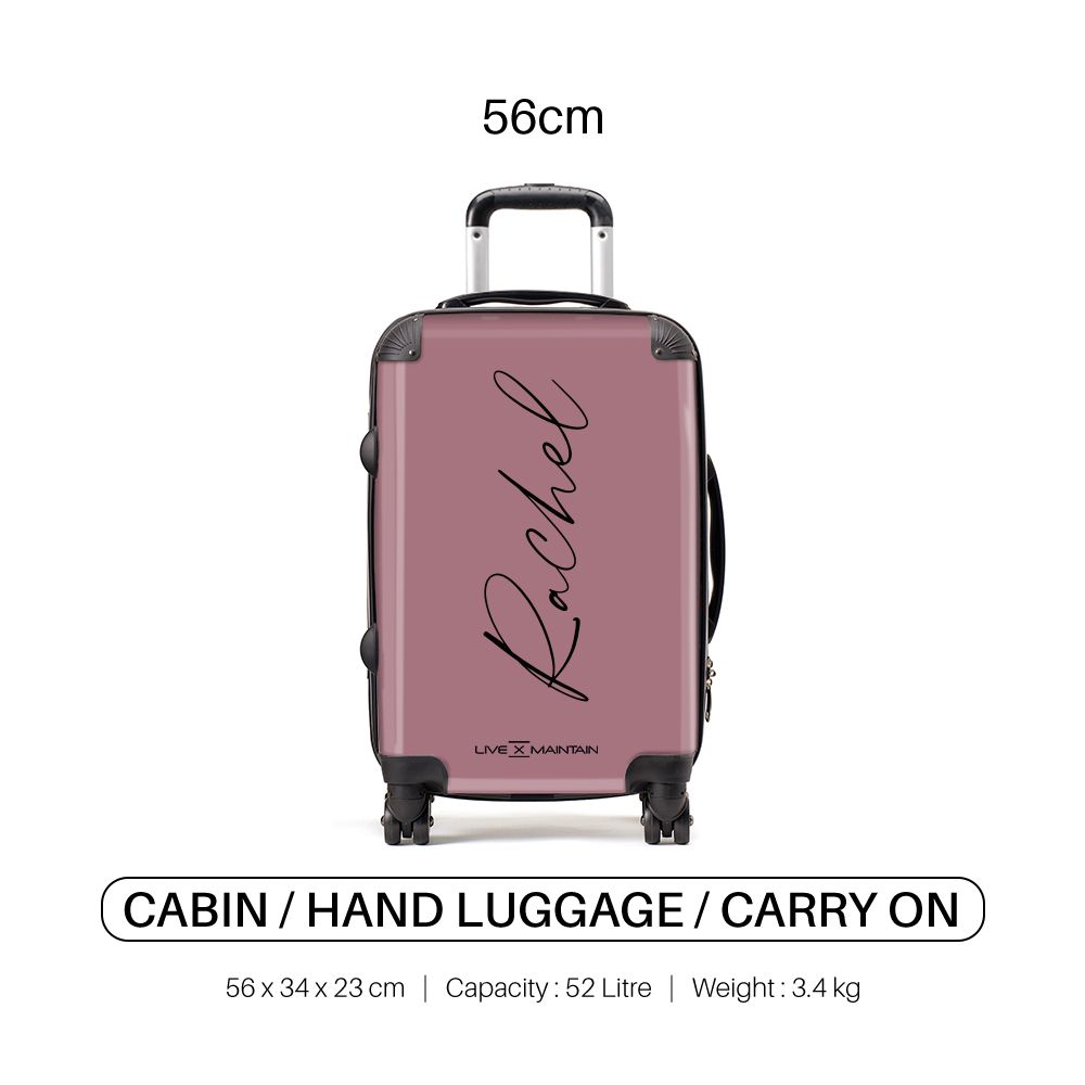 Personalised Nude Name Suitcase