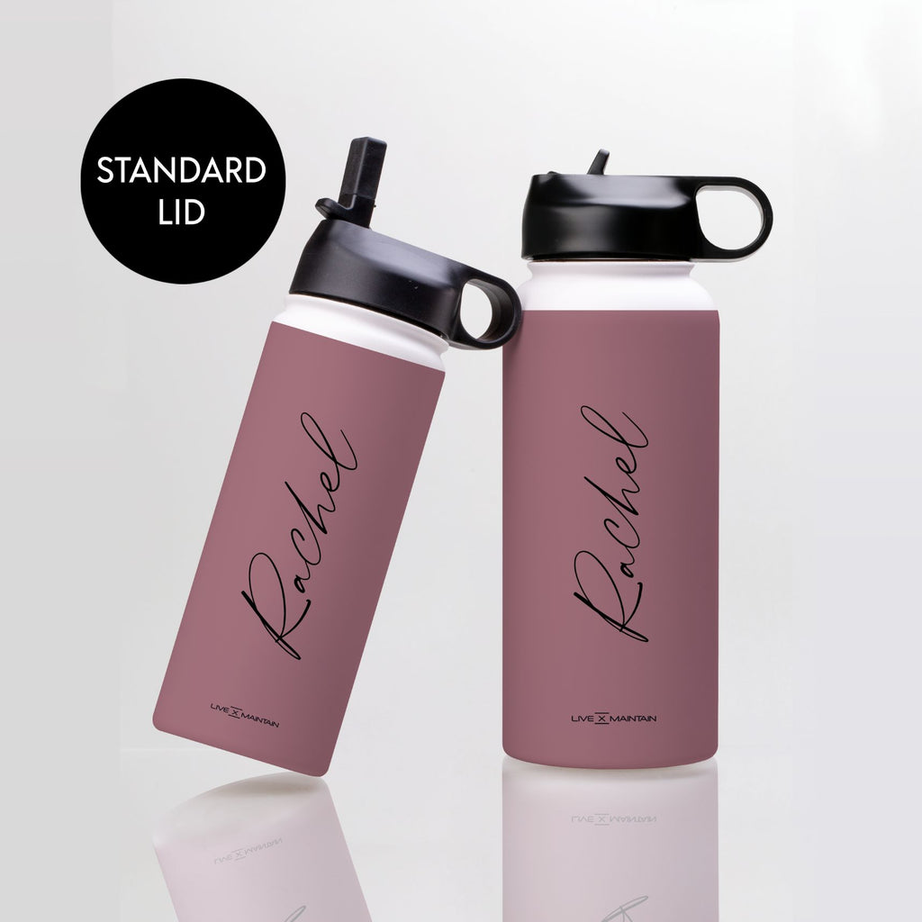 Personalised Nude Name Stainless Steele Water Bottle