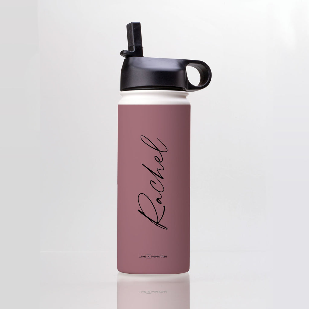 Personalised Nude Name Stainless Steele Water Bottle