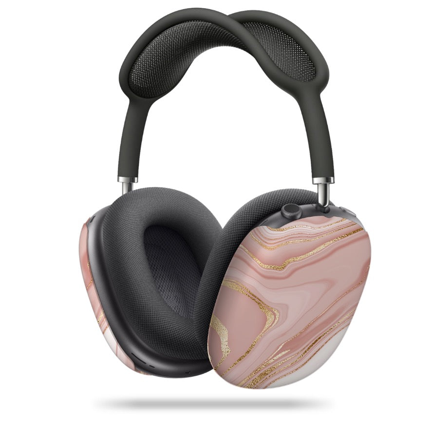 Liquid Pink Marble AirPod Max Case