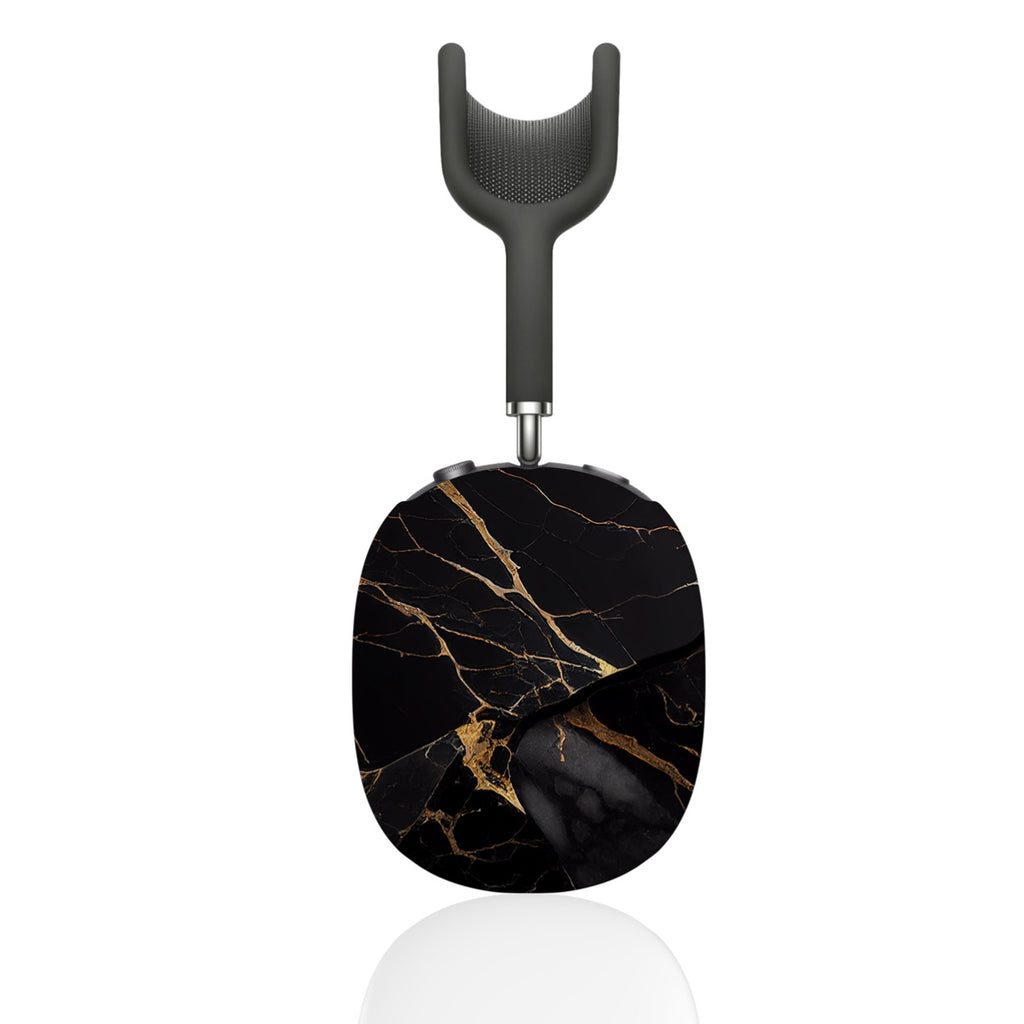 Black Gold Marble AirPod Max Case