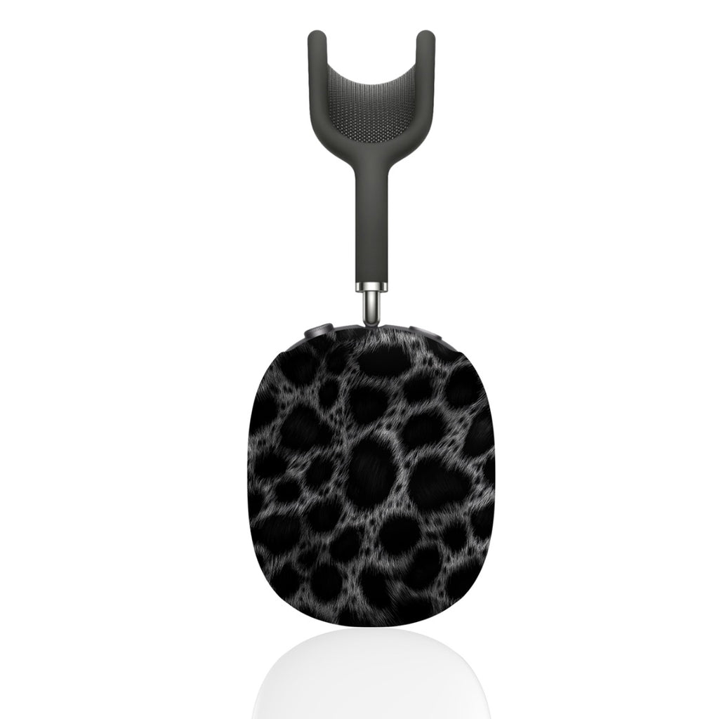 Black Leopard Print AirPod Max Case