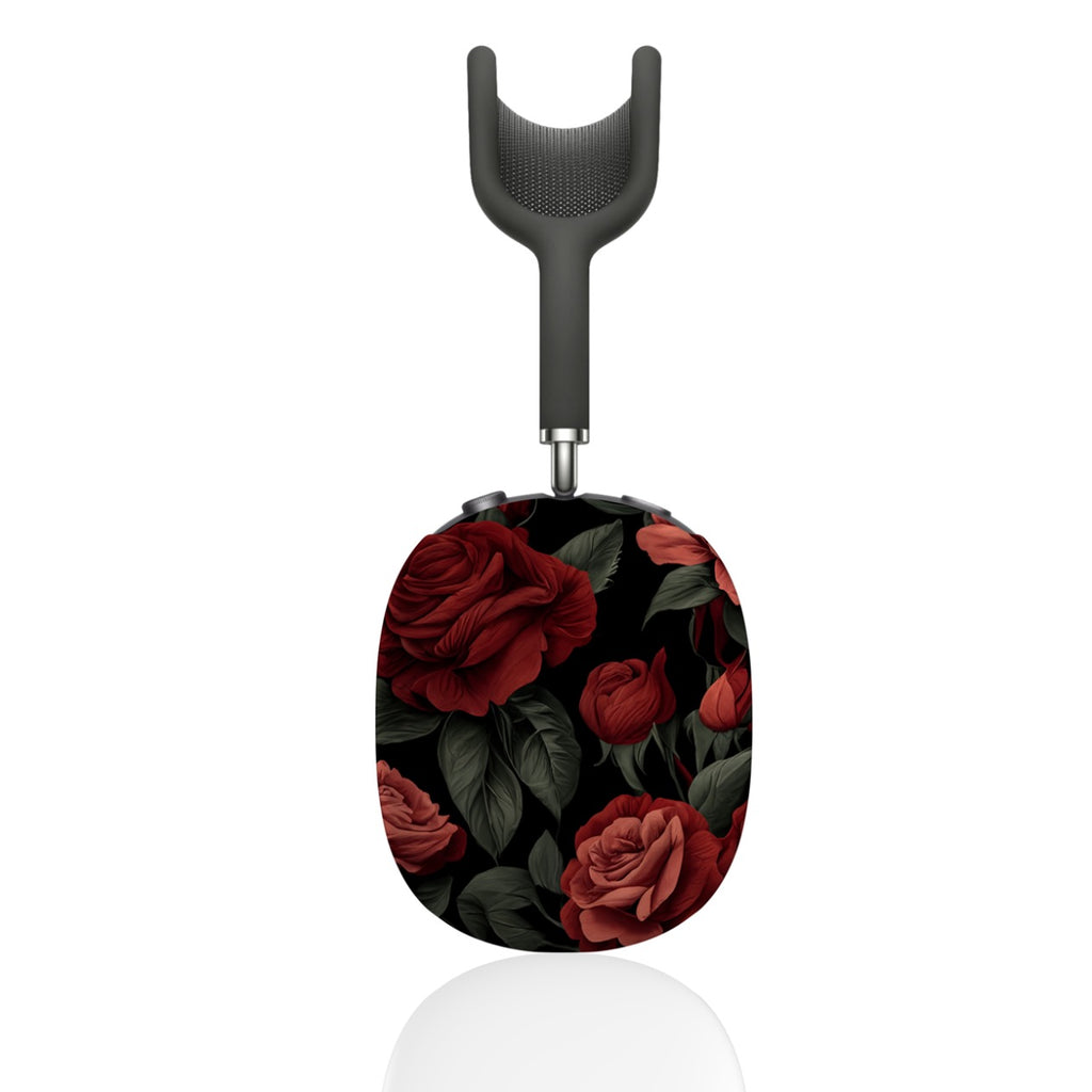 Dark Floral Rose AirPod Max Case