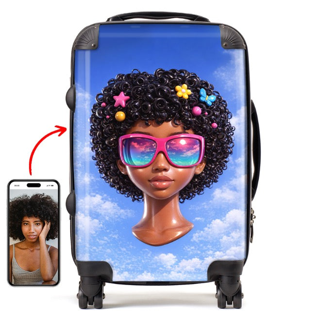 Personalised 3D Avatar Suitcase