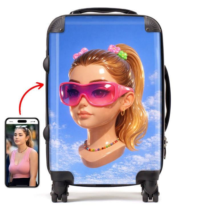 Personalised 3D Avatar Suitcase