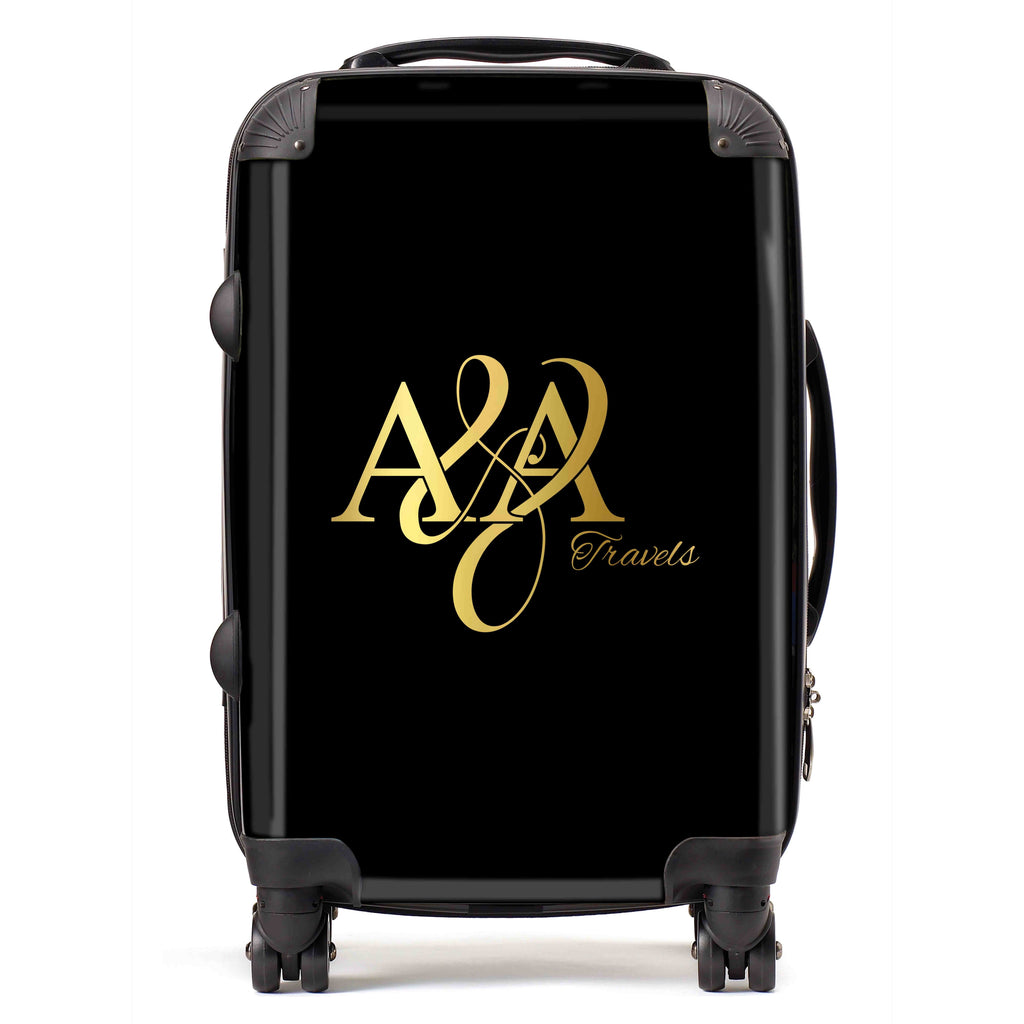 Custom Logo A&A Travels Luggage for Arati