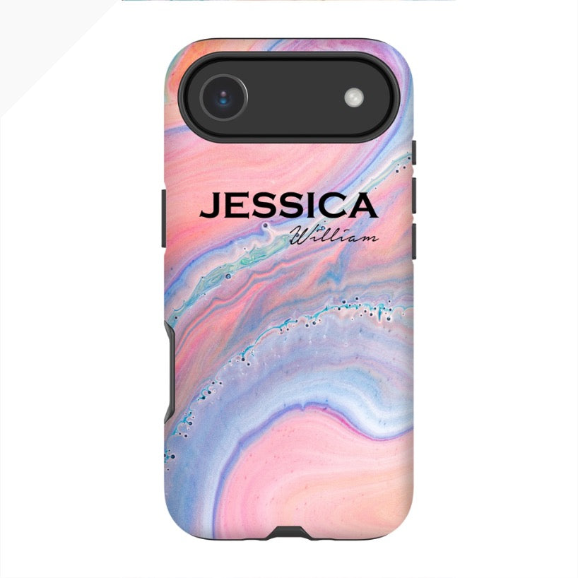 Personalised Acrylic Marble Name iPhone 17 Air Case