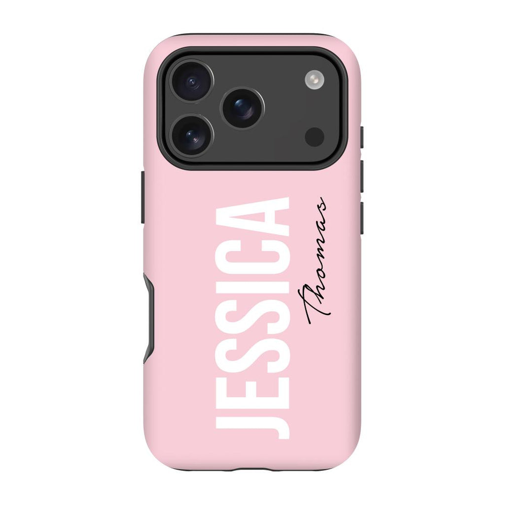 Personalised Bloom Side Name iPhone 17 Pro Case