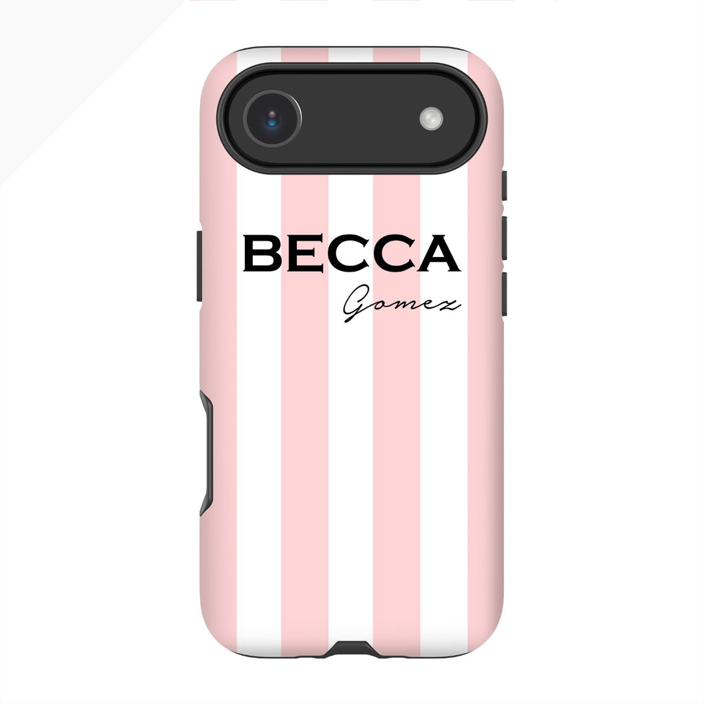 Personalised Bloom Stripe iPhone 17 Air Case