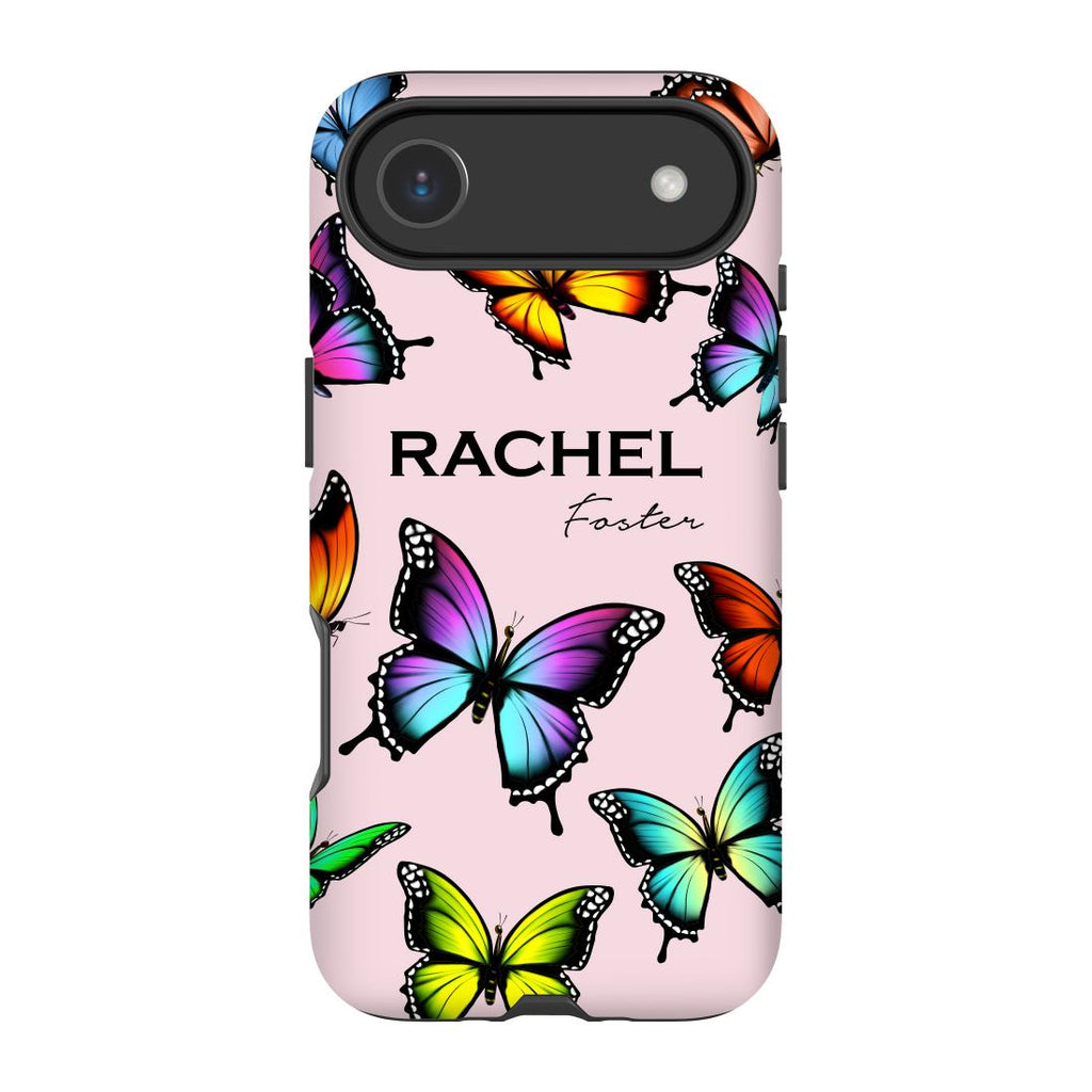 Personalised Butterfly Name iPhone 17 Air Case