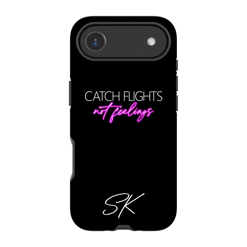 Personalised CATCH FLIGHTS not feelings iPhone 17 Air Case