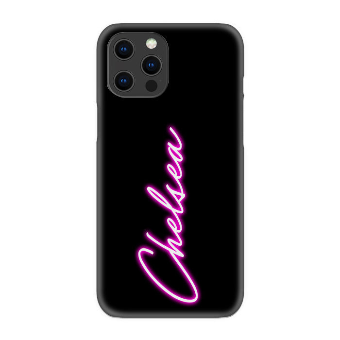 Personalised Neon Name iPhone 16 Plus Case