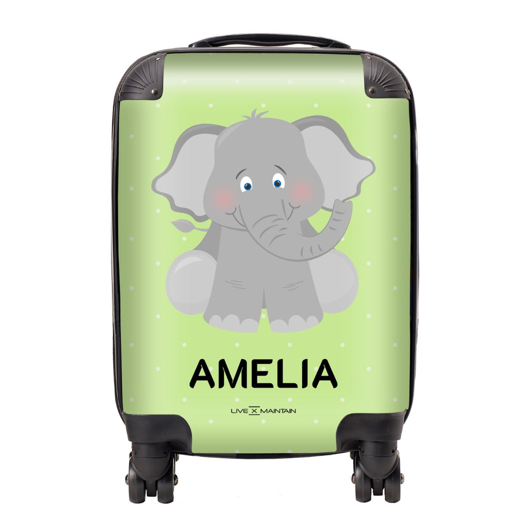 Personalised Elephant Kids Suitcase