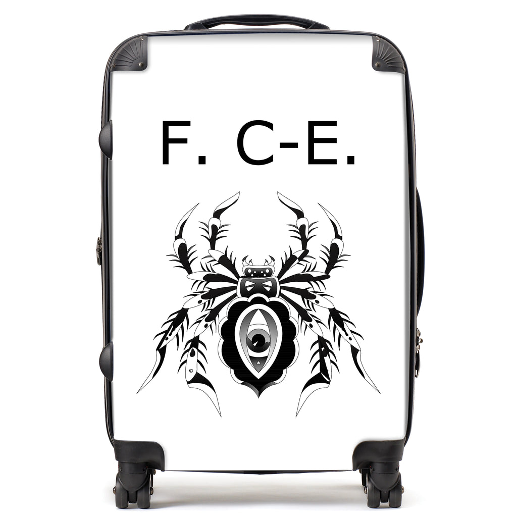 Custom Spider Cabin Carryon Luggage for Maurice