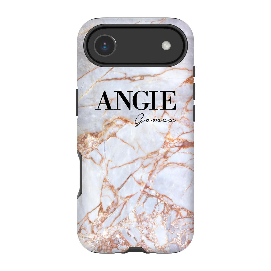 Personalised Fragment Marble Name iPhone 17 Air Case