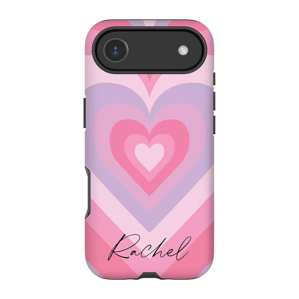 Personalised Heart Latte iPhone 17 Air Case