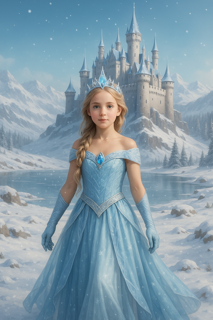 Personalised Ice Princess Suitcase