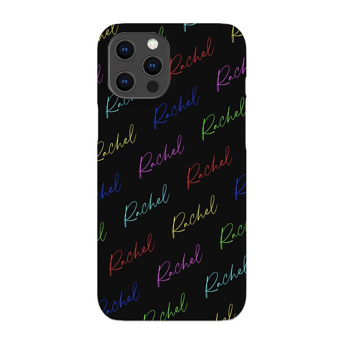 Personalised Multicolor Script Name iPhone 16 Pro Max Case