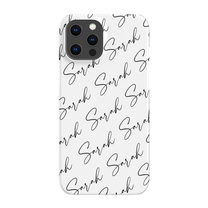 Personalised Script Name All Over iPhone 16 Pro Case