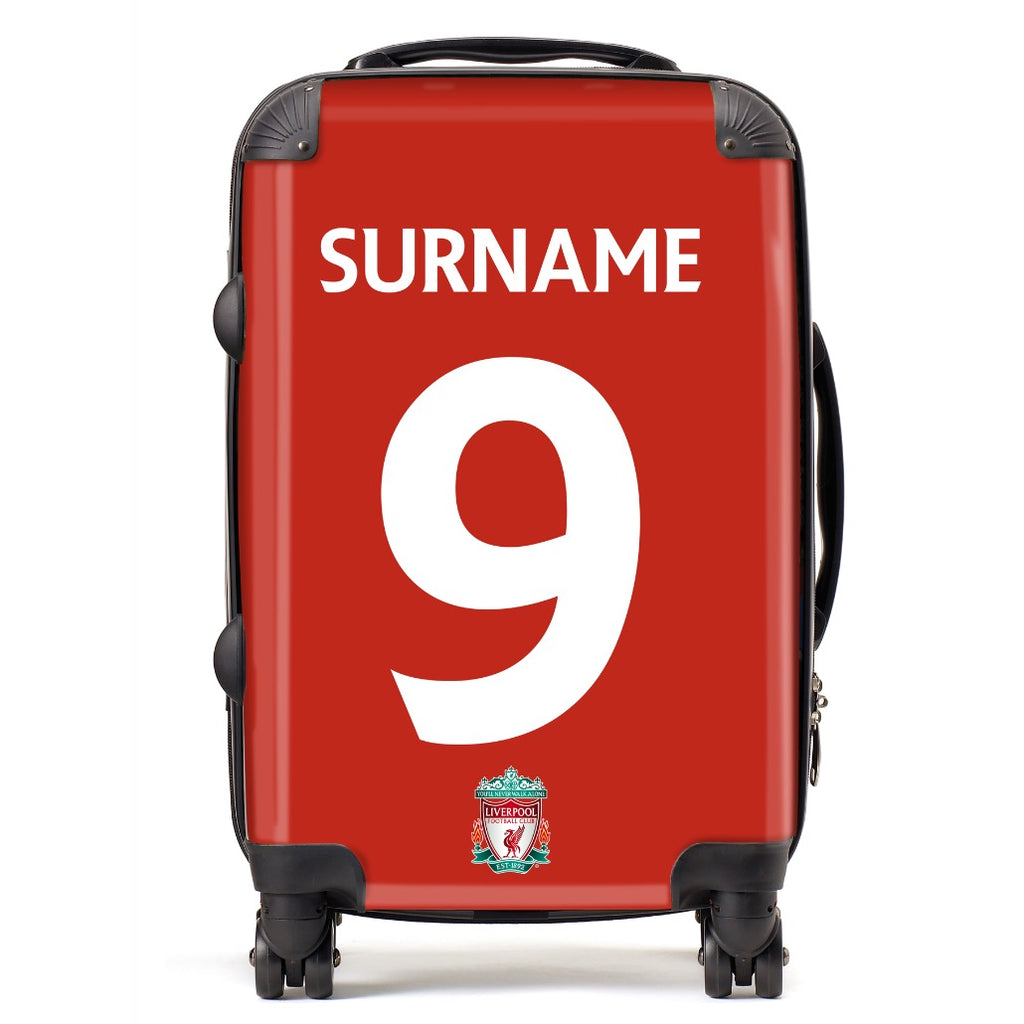 Limited Edition Personalised LFC Suitcase
