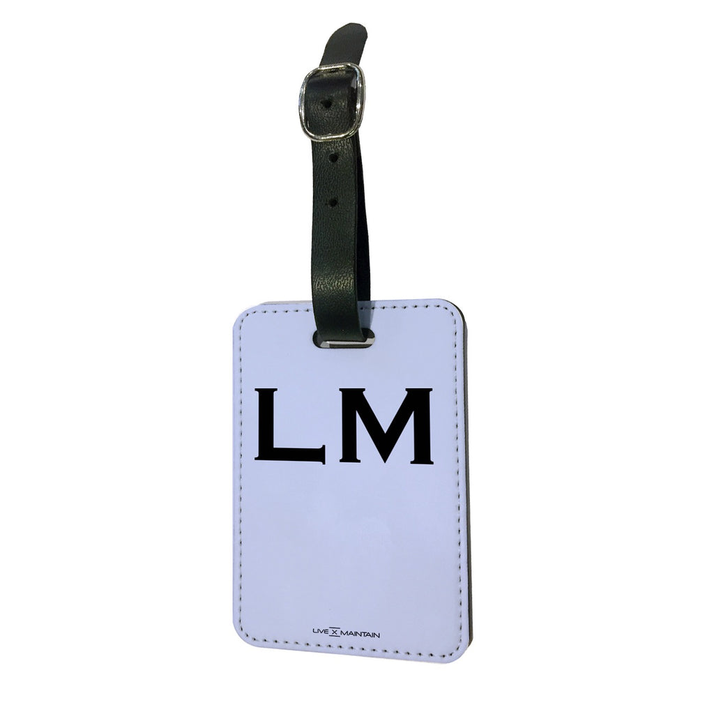 Personalised Lilac Initials Passport Cover