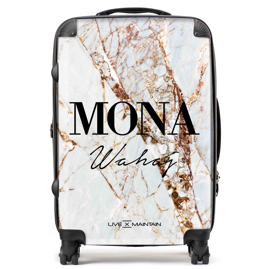 Custom Suitcase for Mona