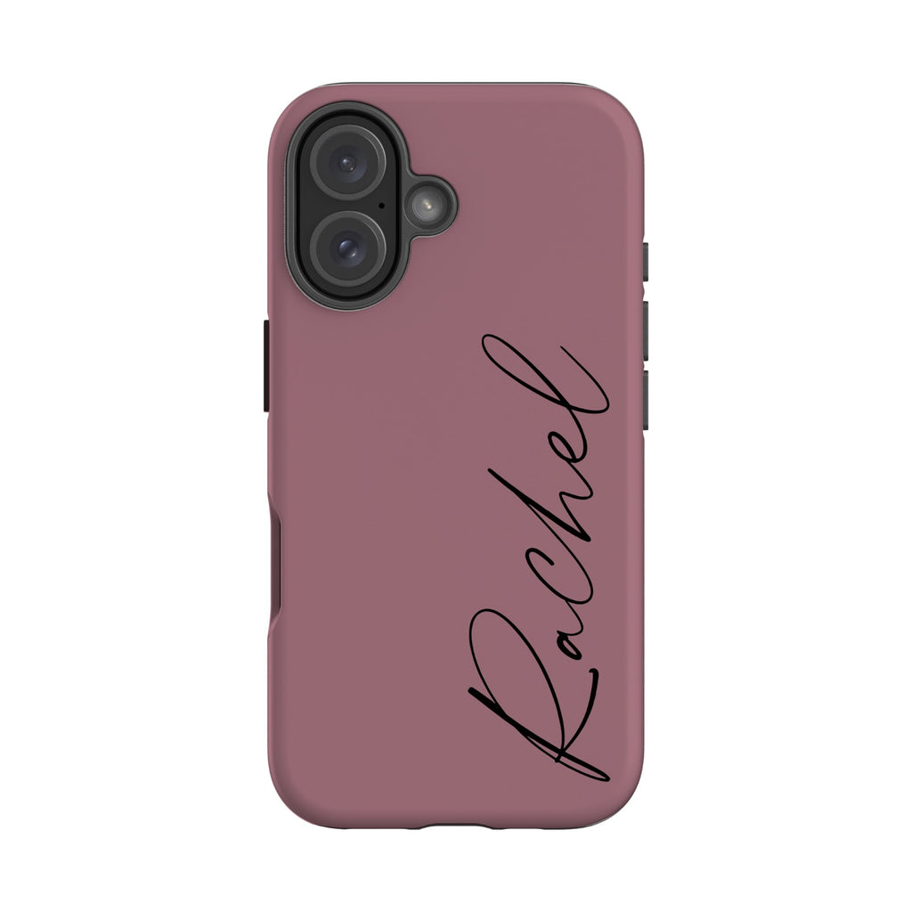 Personalised Nude Name iPhone 16 Case
