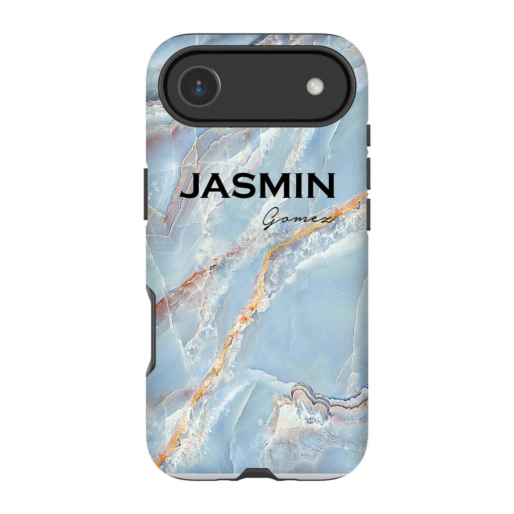 Personalised Ocean Marble Name iPhone 17 Air Case