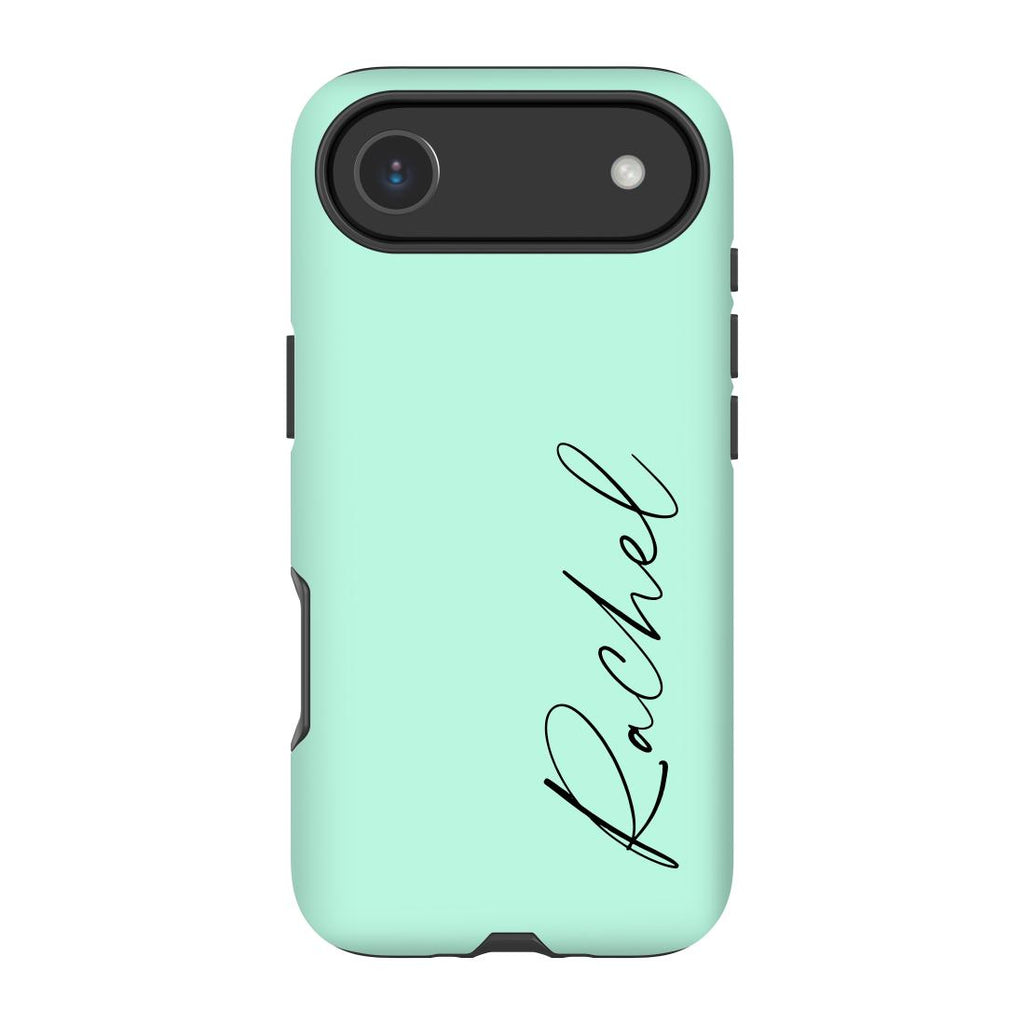 Personalised Pale Green Name iPhone 17 Air Case