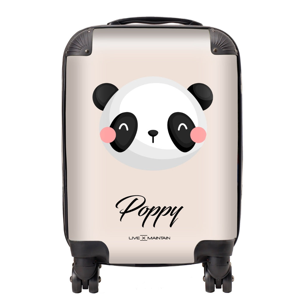 Personalised Panda Kids Suitcase