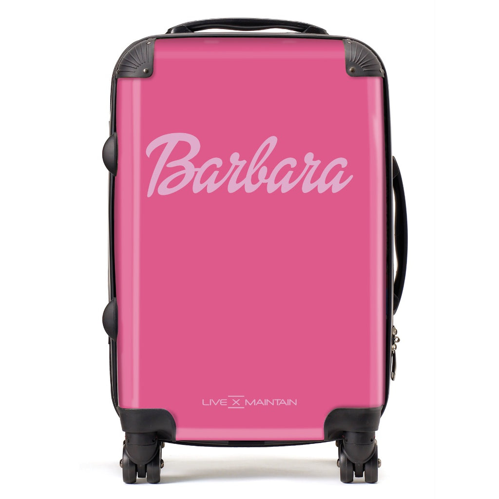 Personalised Barbie Suitcase