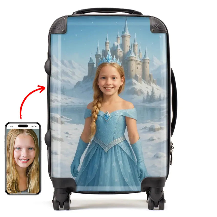 Personalised Ice Princess Suitcase
