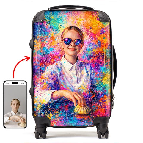 Personalised Pop Art Suitcase