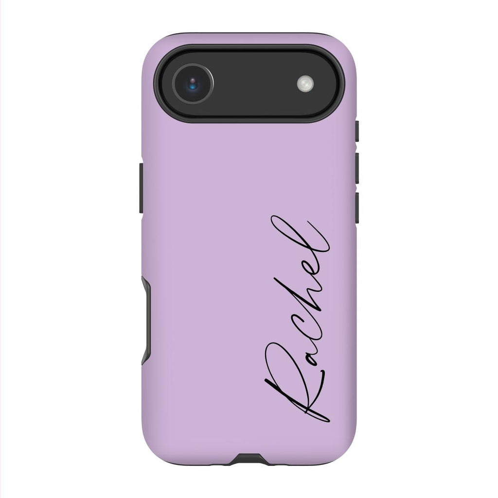 Personalised Purple Name iPhone 17 Air Case