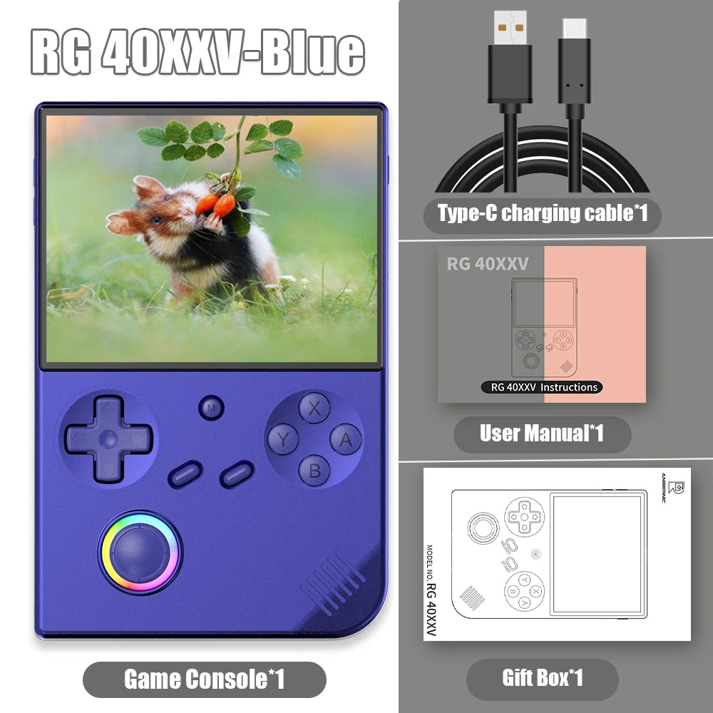 ANBERNIC RG40XXV Protable Retro Handheld Game Console