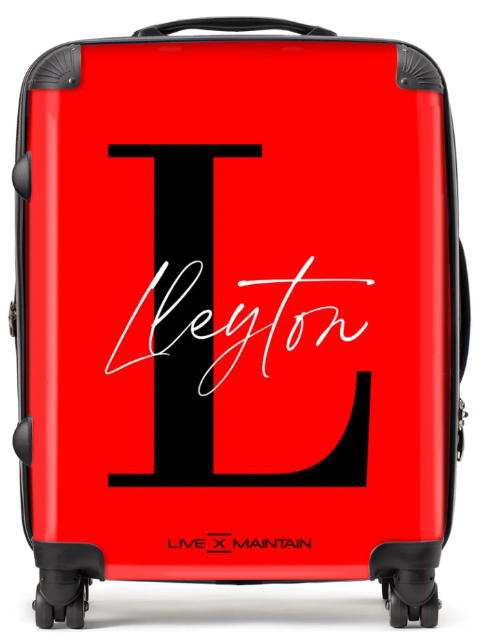 Custom Luggage for Louise