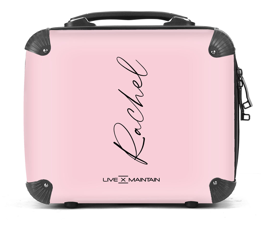 Personalised Bloom Script Name Suitcase