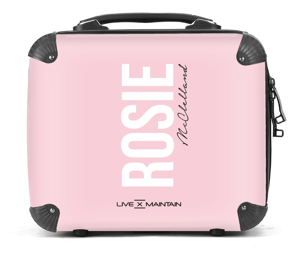 Personalised Bloom Side Name Suitcase