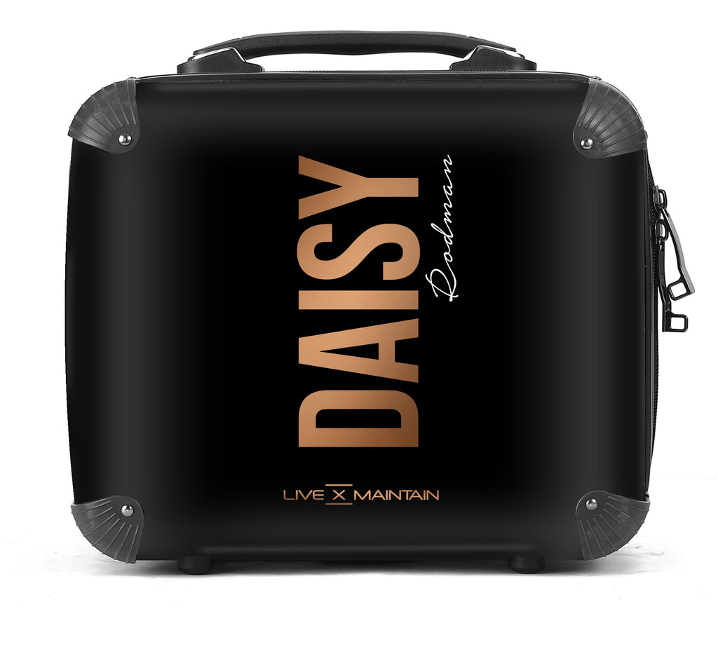 Personalised Bronze Side Name Suitcase
