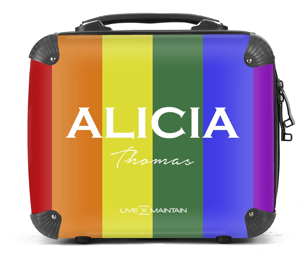 Personalised Pride Suitcase
