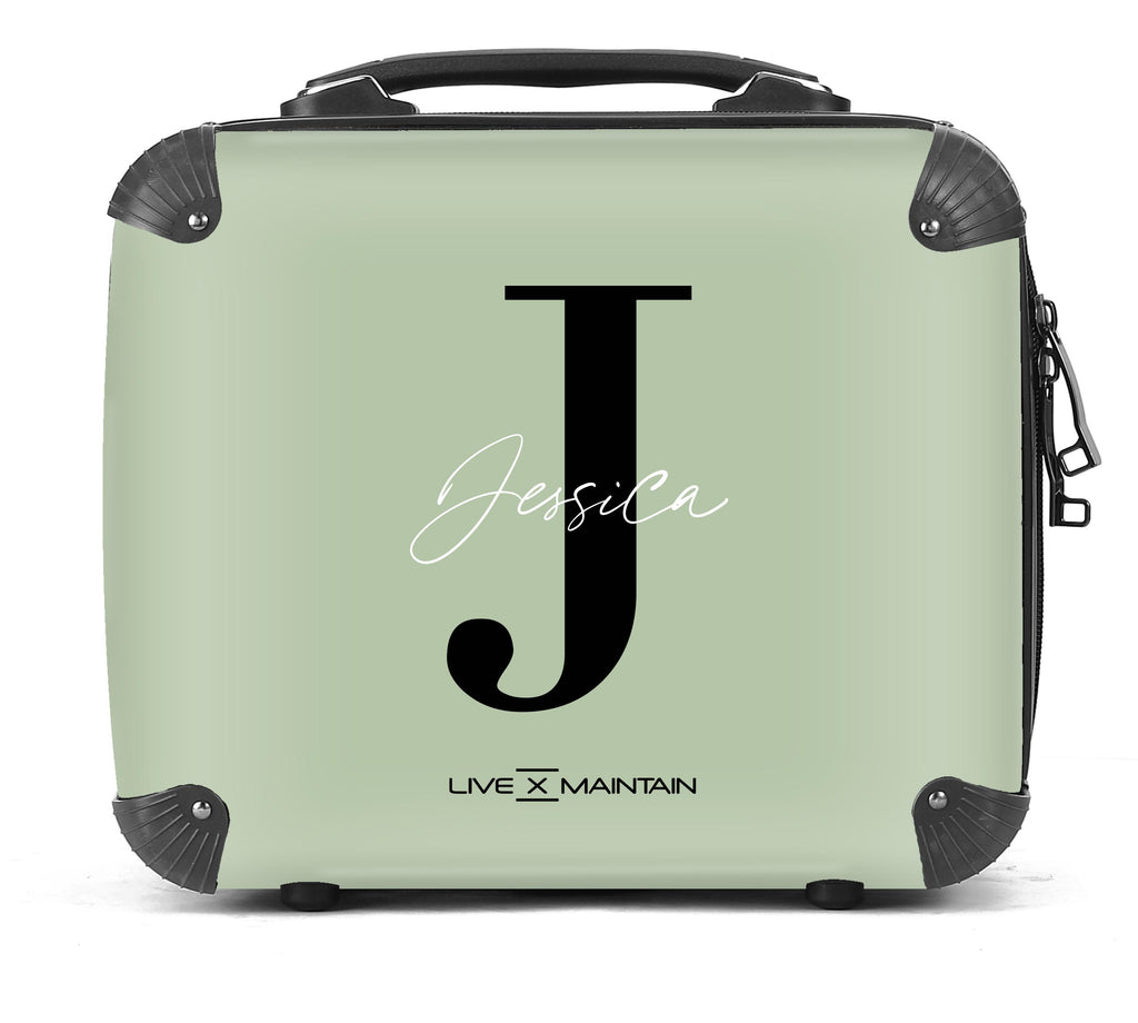 Personalised Sage Name Suitcase