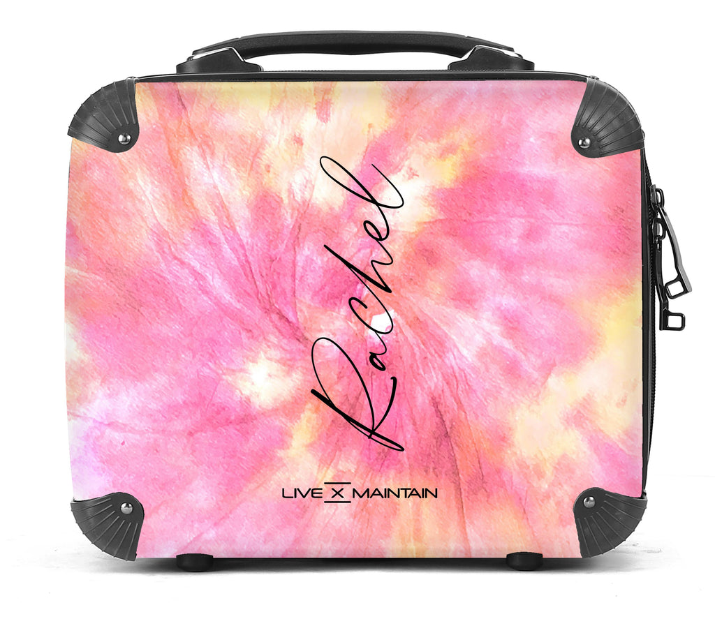 Personalised Tie Dye Name Suitcase