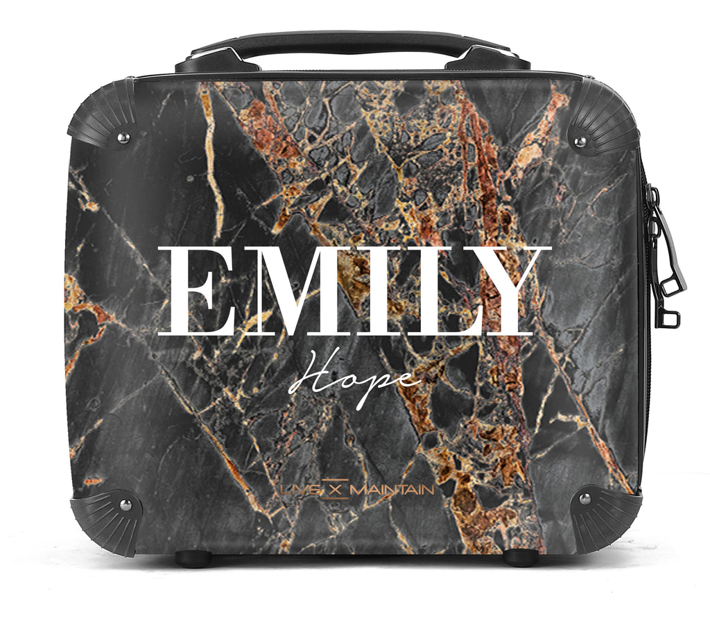 Personalised Slate Marble Name Suitcase