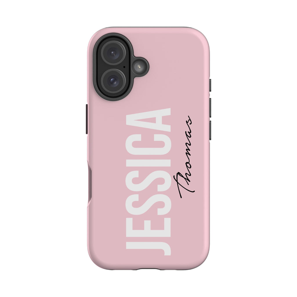 Personalised Bloom Side Name iPhone 16 Case