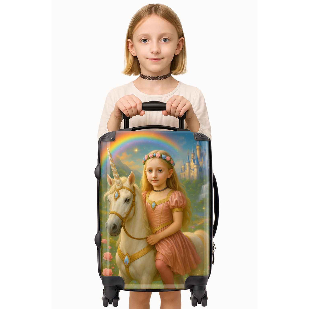 Personalised Unicorn Princess Suitcase