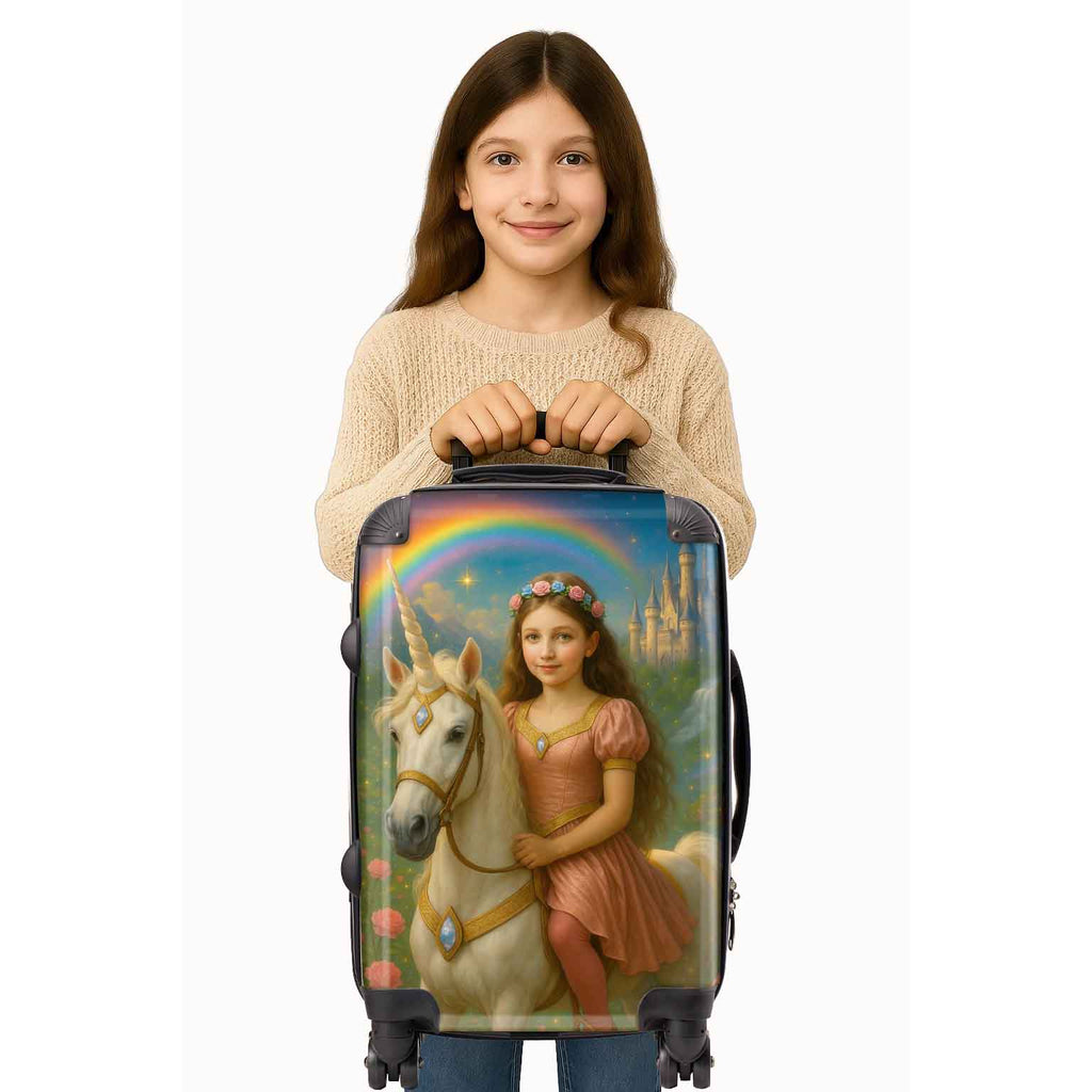 Personalised Unicorn Princess Suitcase