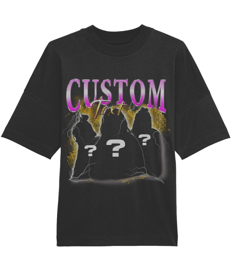 Custom Oversized Graphic Print T-Shirt